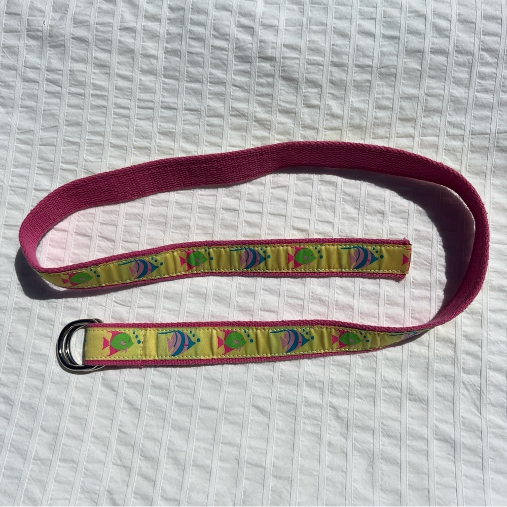 VTG Y2K Douglas Paquette Tropical Fish Belt, L